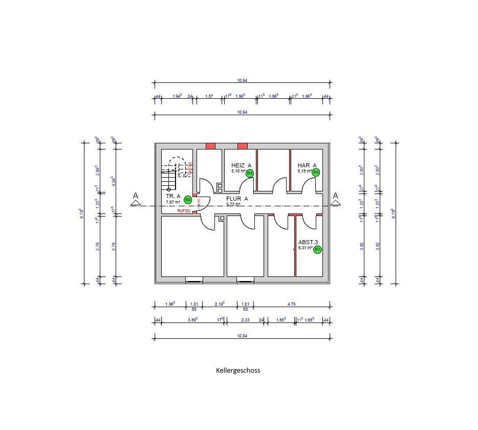 Haus 17 Kellergeschoss